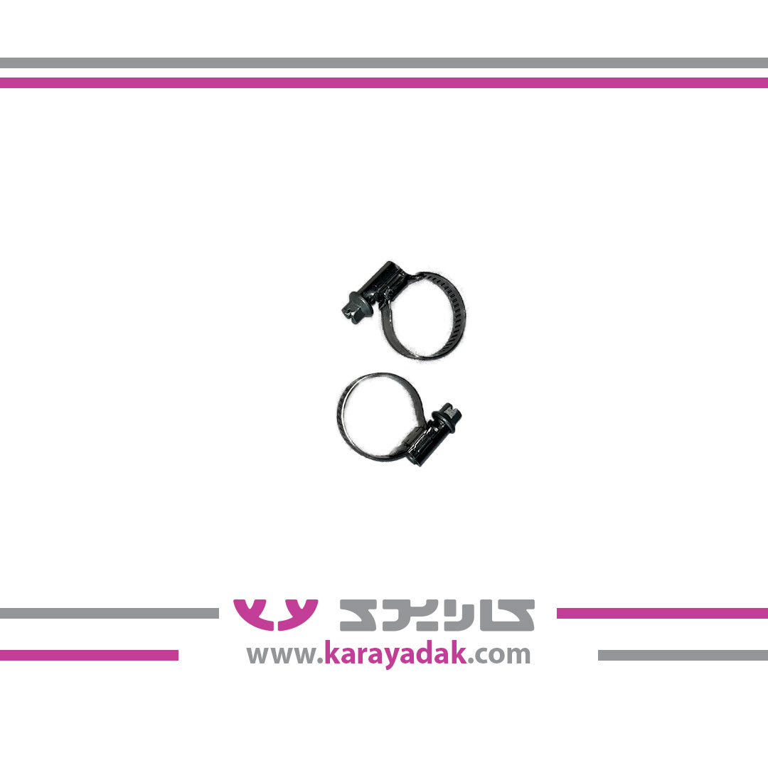 بست شیلنگ حلقه ای-پیچی قابل تنظیم(27-16)میلیمتر ایساکو 