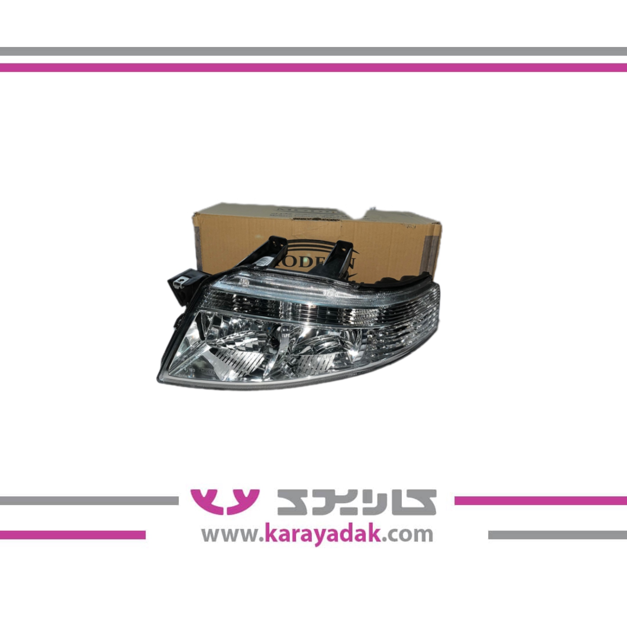 چراغ جلو چپ سمند سورن  مدرن 
