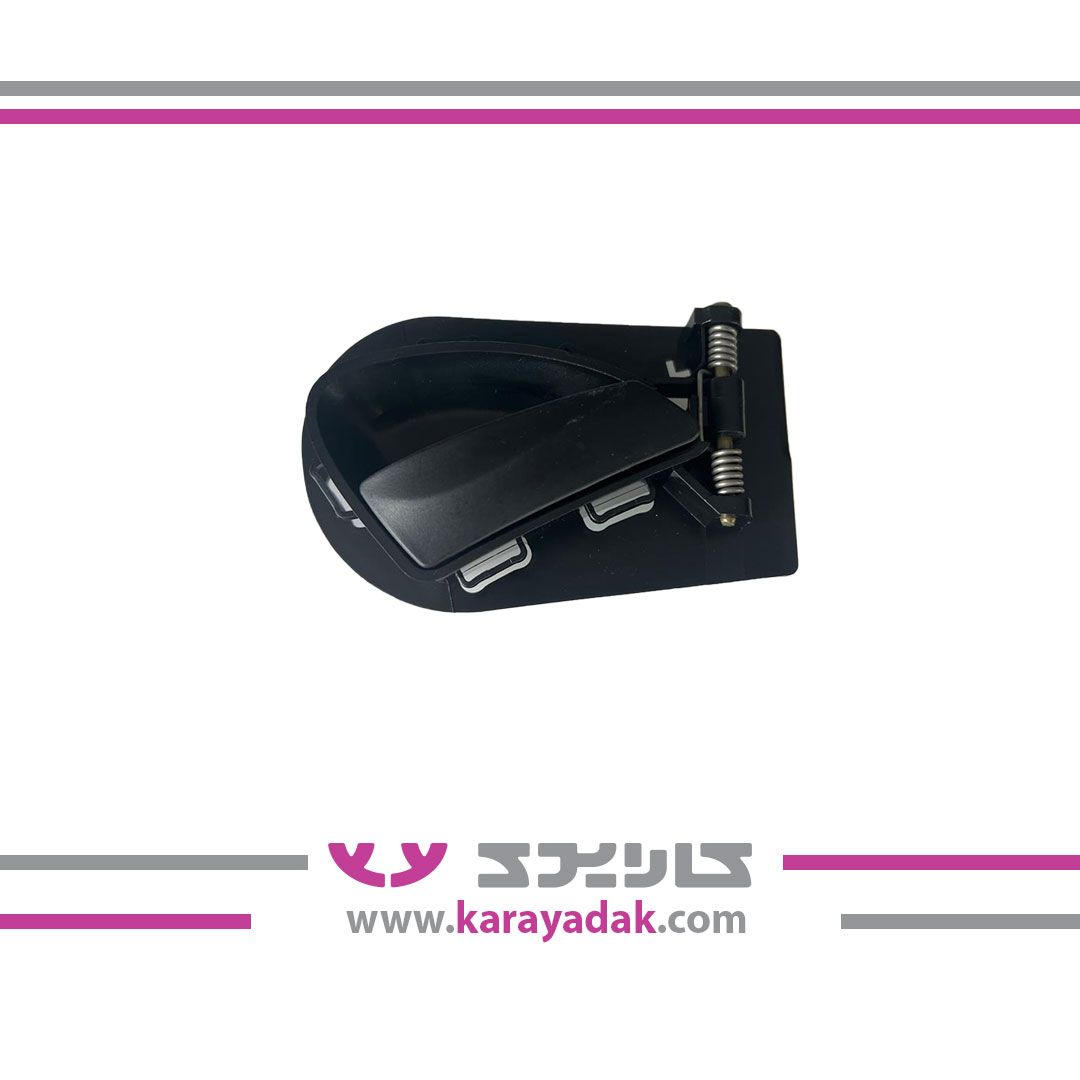 مجموعه دستگیره در بازکن داخلی در راست رانا (خاکستری زغالی) ایساکو 