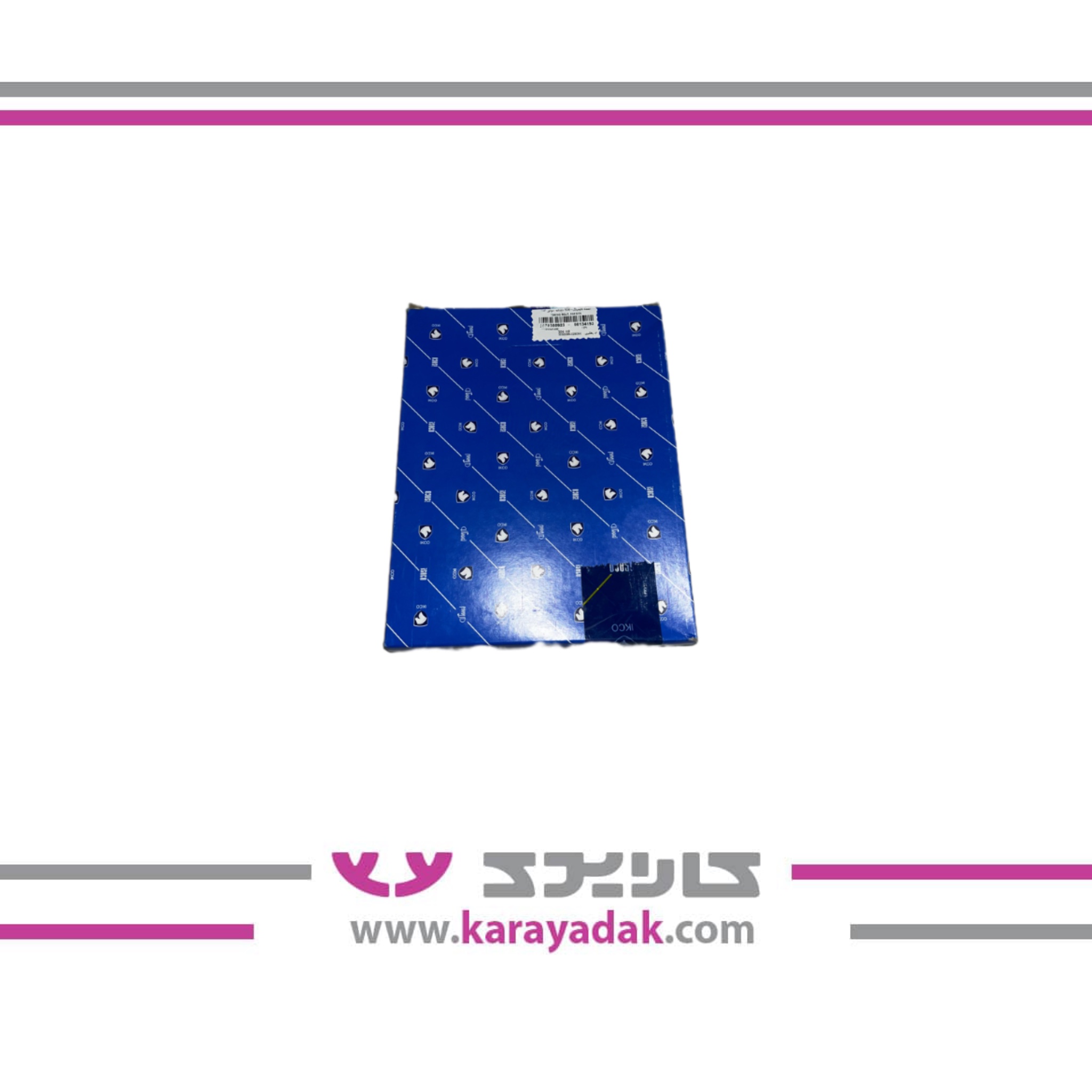 تسمه تایمینگ - 104 دندانه- موتور پژو 206  TU3 ایساکو 