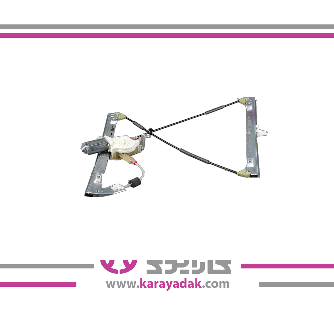 دستگاه شیشه بالابرجلو راست پژو 206 ( طرح جدید ) IREMCO